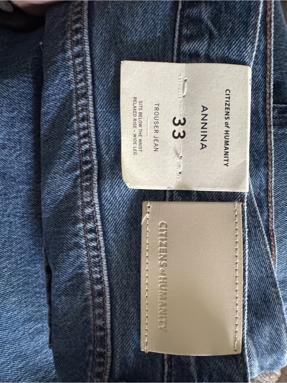 Citizens of Humanity Annina Trouser Jeans in Pinnacle
